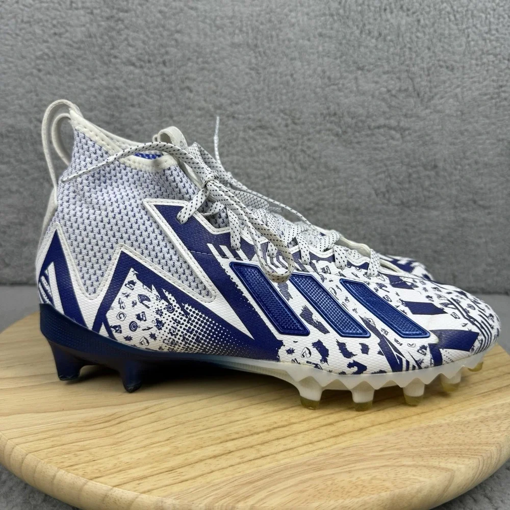 ADIDAS‎ Freak 23 7v7 SMU Mens Size 9.5 Royal Blue White Football Cleats Shoes